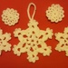 Handmade crocheted snowflakes by grace55