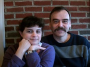 21st Jan 2011 - Mom and Dad at Carolina's Diner 1.21
