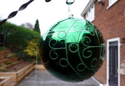 8th Dec 2021 - It is beginning to look a bit like Christmas, When Phil hangs his giant Baubles 