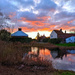 Sunset over the village pond by jeff