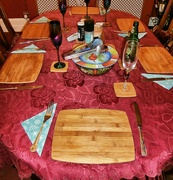 9th Dec 2021 - Dinner table.