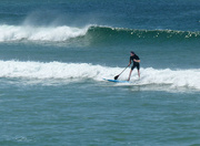 12th Dec 2021 - Paddleboarding  the Waves  
