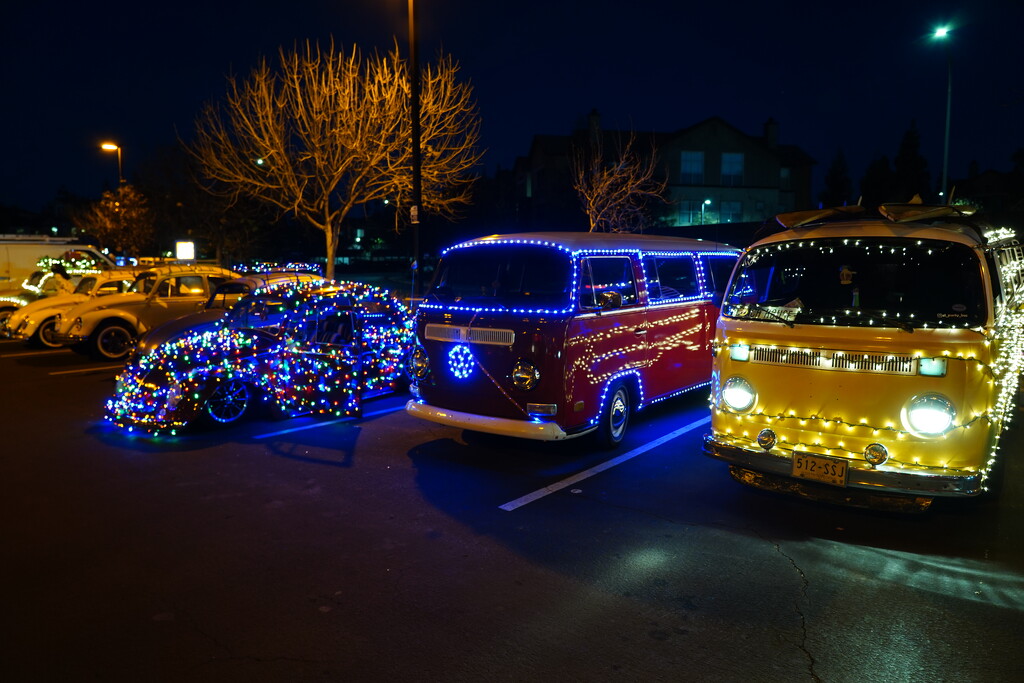 Light decorated cars by acolyte
