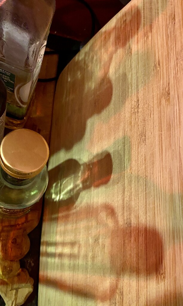 Kitchen art as bottled shadows by stimuloog