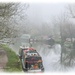 Foggy Afternoon On The Canal by carolmw