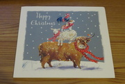 17th Dec 2021 - first card received with a cow on