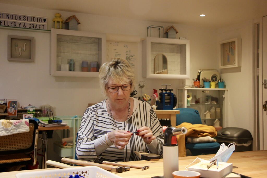 Jewellery Workshop at the East Nook Studio by jamibann