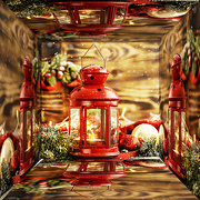 19th Dec 2021 - Christmas Lantern Mirror Box