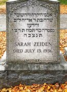 15th Dec 2021 - Sarah Zeiden Was My Great-Grandmother