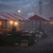 Market in fog by 365nick