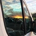 Sunset In The Van Window by manek43509