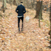 Walking dog in Potomac Overlook Park (Slow Shutter) by jbritt