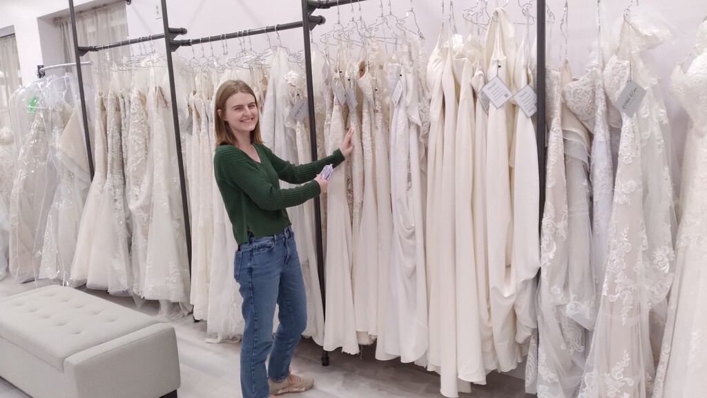 Picking Out a Wedding Dress! by julie