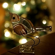 25th Dec 2021 - a wee glass Scottish birdie 
