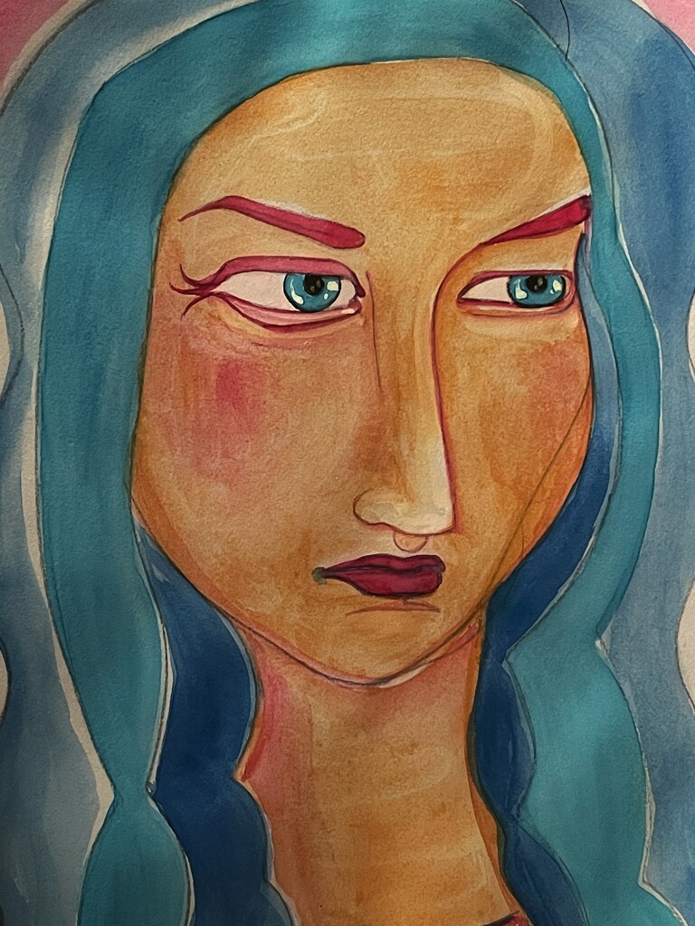 Playing With Gouache  by carolinesdreams