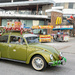 Everyday Scene of the Road - VW Beetle and a couple of elephants by lumpiniman