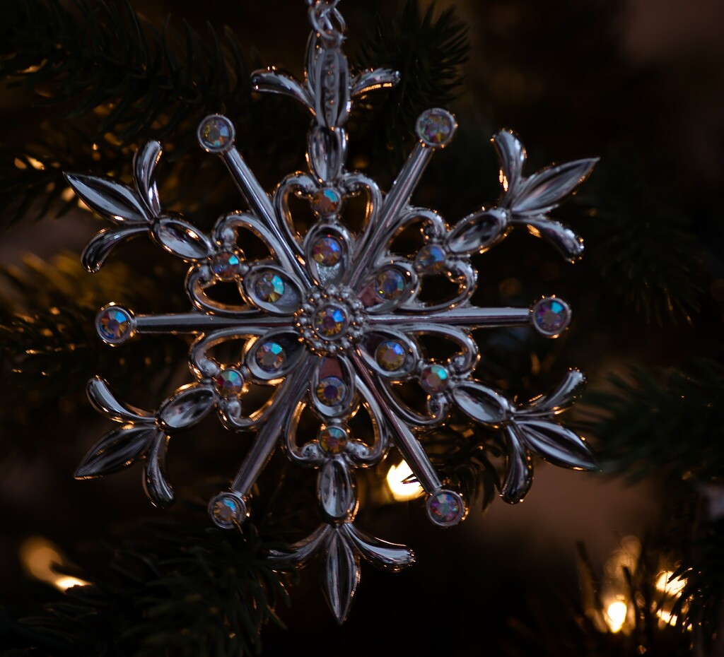 Snowflake ornament by dawnbjohnson2