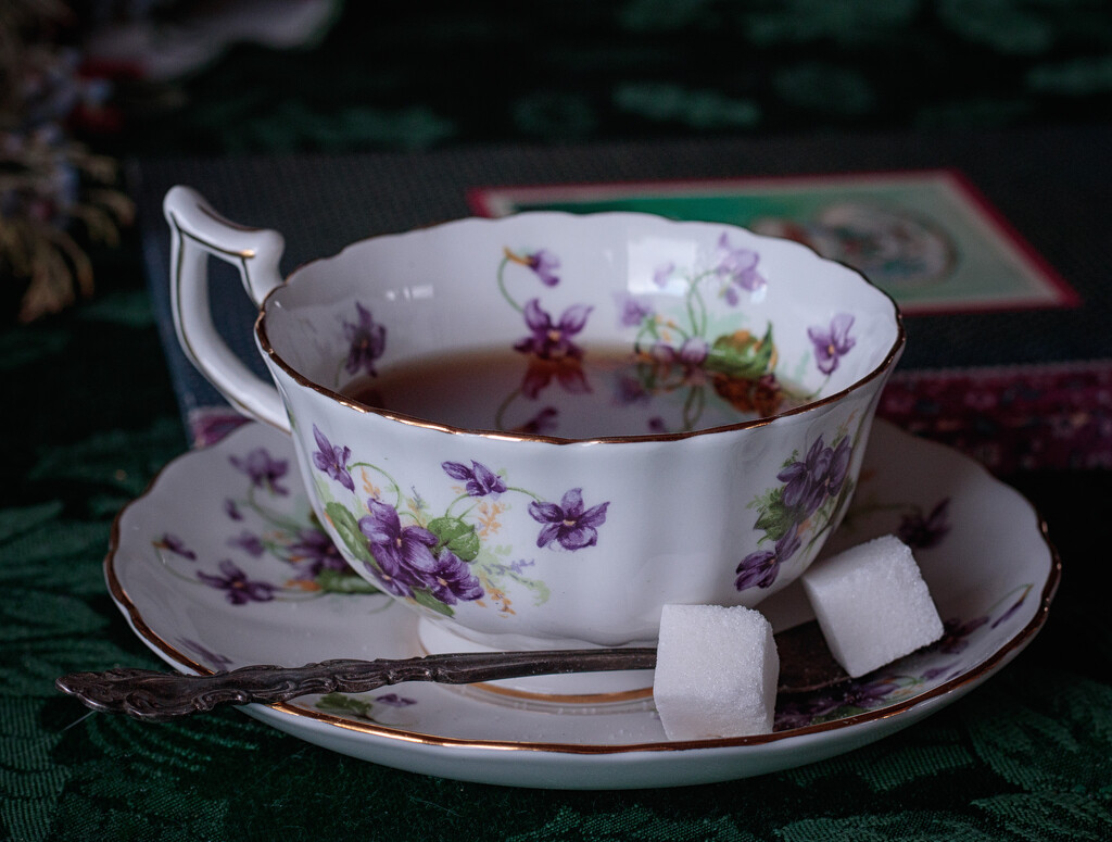 a cup of Christmas tea by aecasey