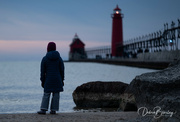 26th Dec 2021 - Sunset at Grand Haven Lighthouse