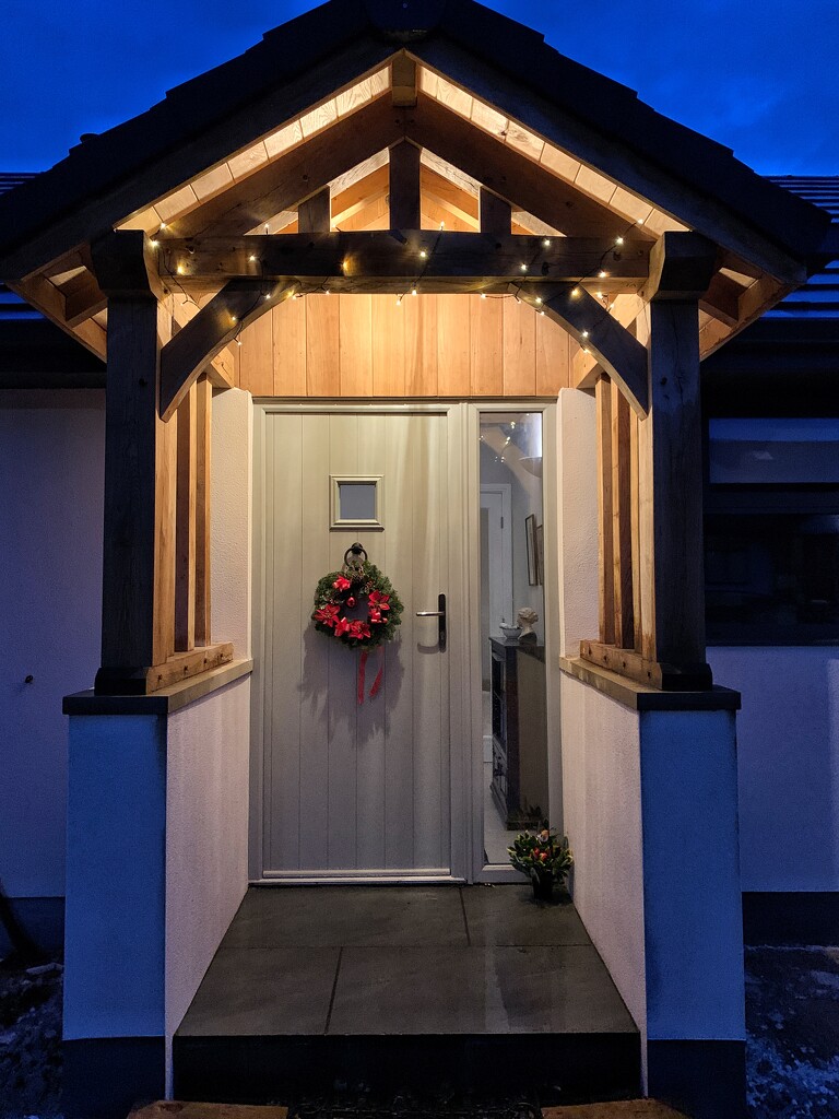 Christmas door by happypat