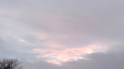 23rd Dec 2021 - Late afternoon sky