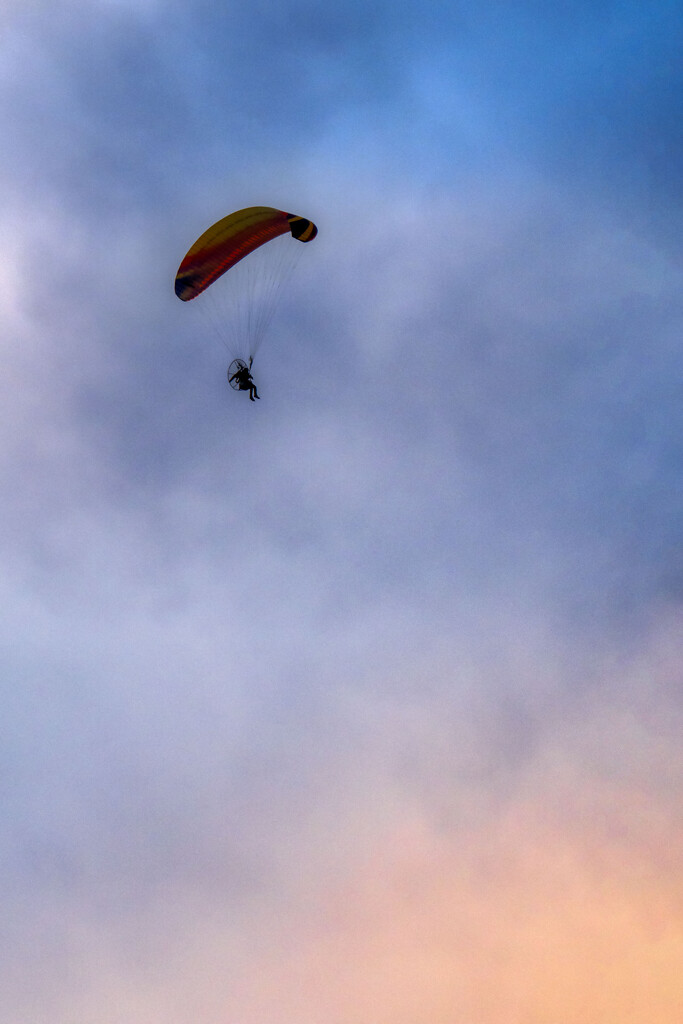 Parachutist by kvphoto