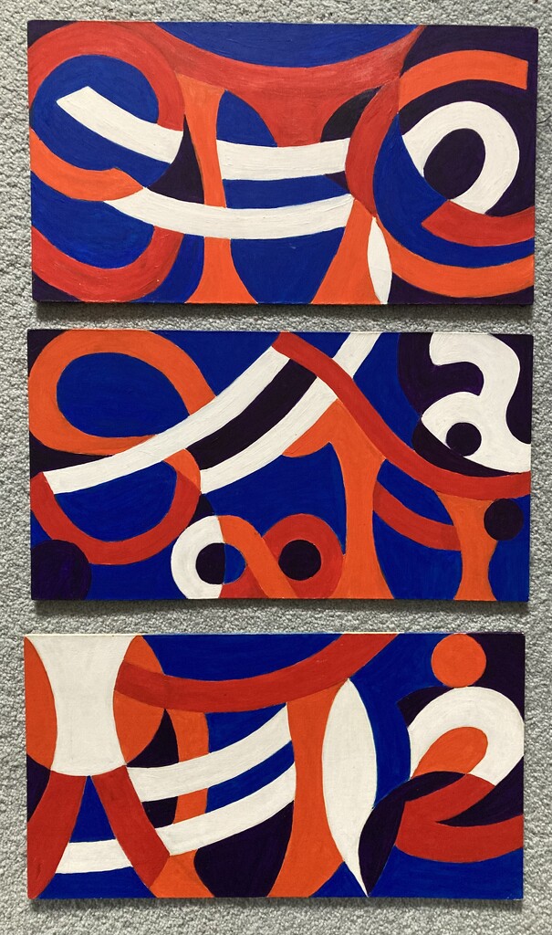  triptych by sianharrison