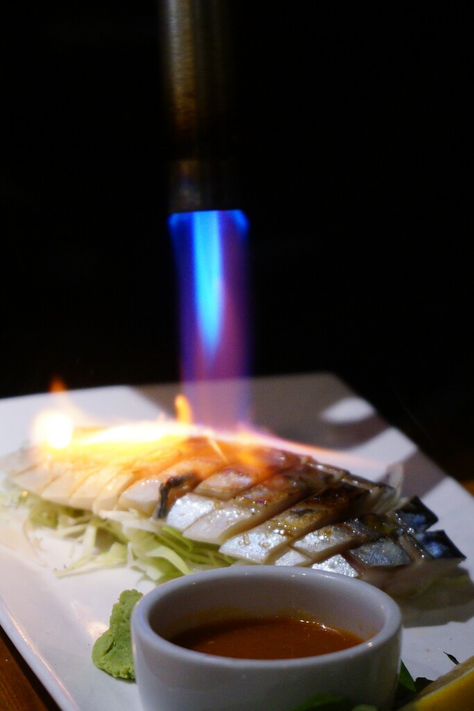 Torched mackerel by acolyte