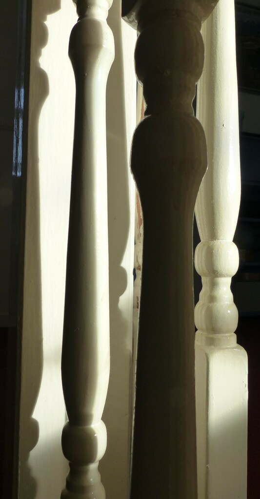 shadows from banister by jokristina