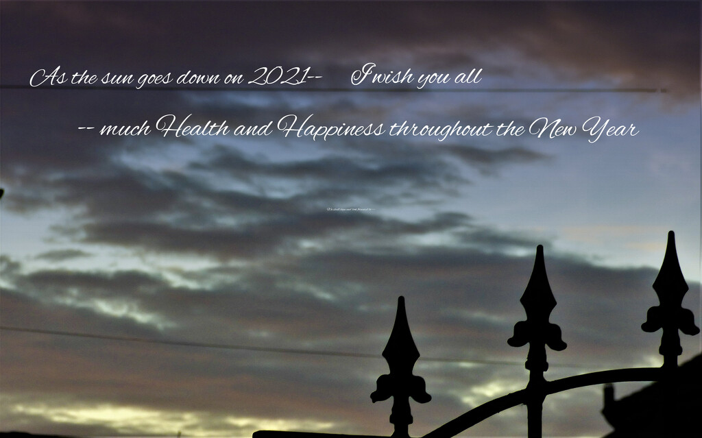 Wishing you all a Happy New Year  by beryl