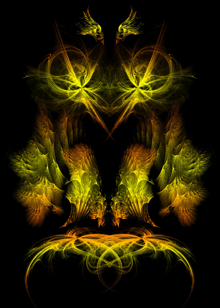 Fun fractal creature... by marlboromaam