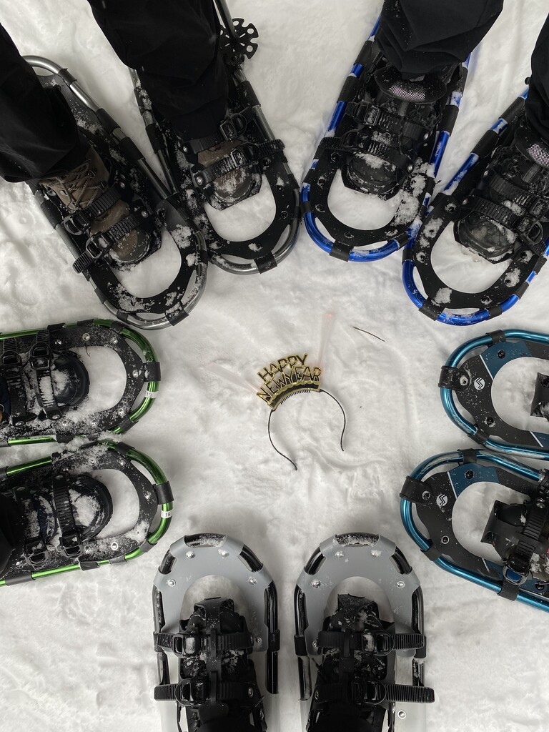 New Years Eve Snowshoe  by radiogirl
