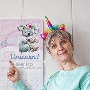 1st Jan 2022 - Unicorns are awesome. You are awesome.