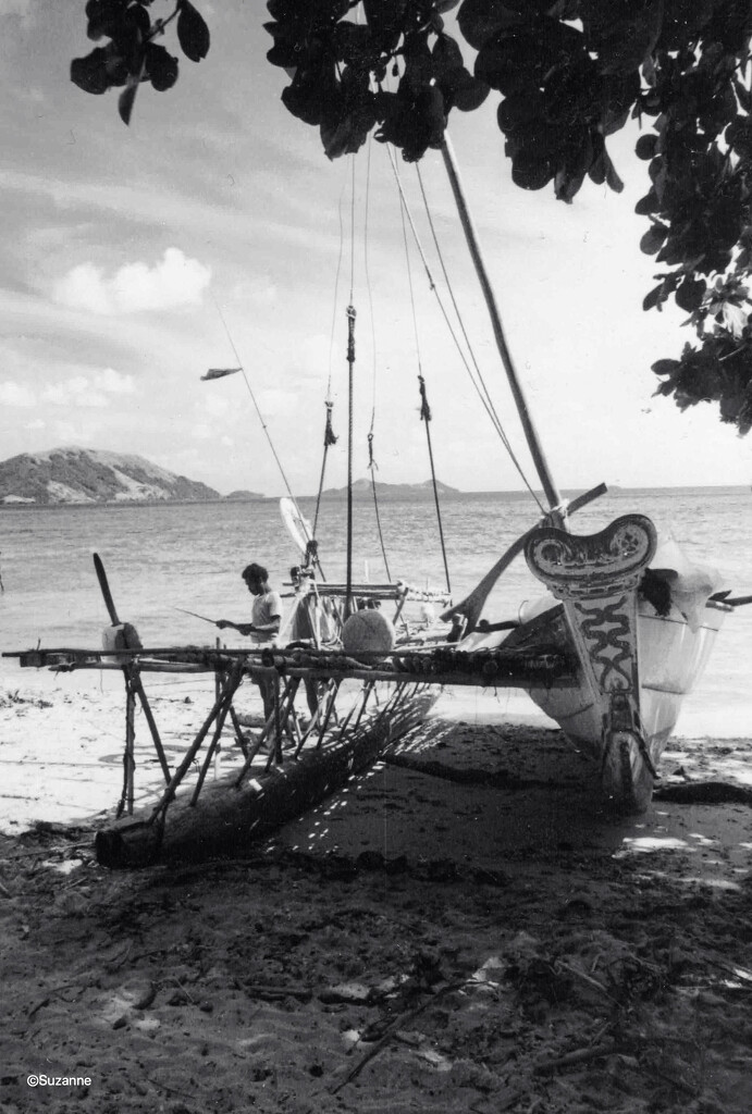Sailing Canoes, New Guinea 1986 by ankers70