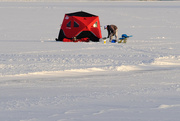 1st Jan 2022 - Setting up a Portable Ice Fishing Structure 