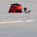 Setting up a Portable Ice Fishing Structure  by tosee