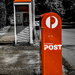 Selective colouring - Outside the Post Office by jeneurell