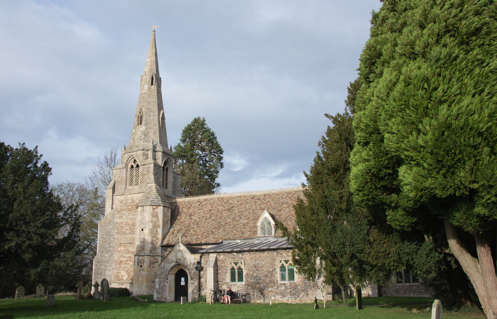 Grafham church by busylady