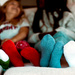 Cozy Christmas Socks by cjoye