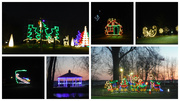 3rd Jan 2022 - Christmas Lights Collage
