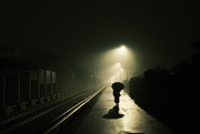 4th Jan 2022 - A girl walks alone at night 