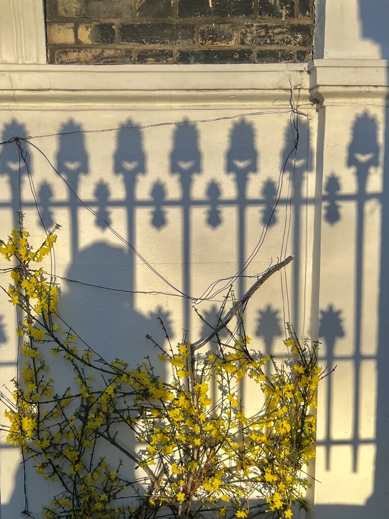 More shadow play on a crisp blue London day by cawu