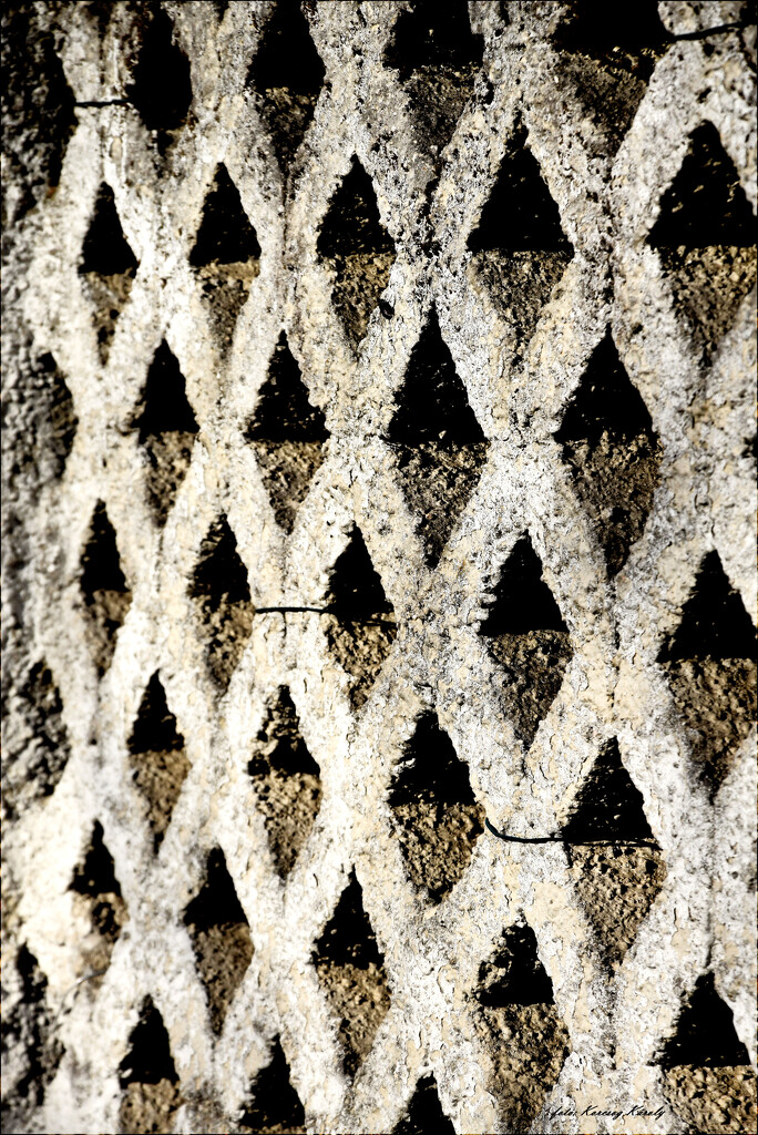 Concrete fence by kork