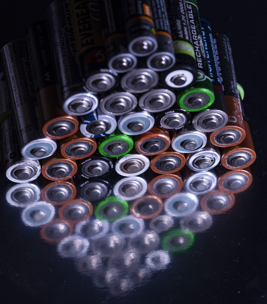 Mound of batteries means less stacked up in the wallet by myhrhelper