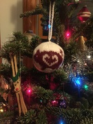 8th Jan 2022 - Pig ornament in its natural environment.