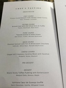 30th Dec 2021 - Chef's tasting menu