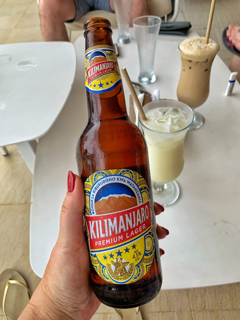 Drinking the Kilimanjaro.  by cocobella