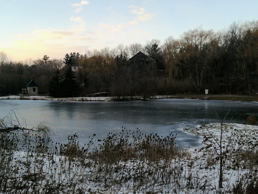 Frozen Pond by princessicajessica