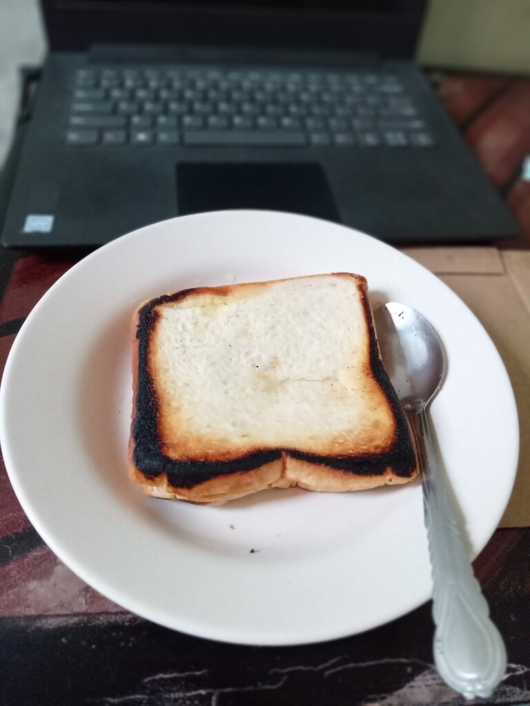 what happens when you toast bread on a wok by arnica17