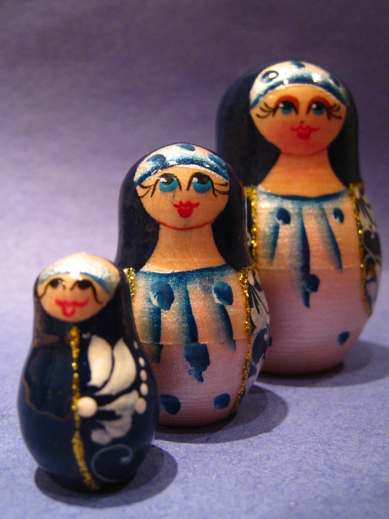 matryoshka dolls by sarahhorsfall